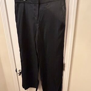 J. Crew Black Wide Leg Pants